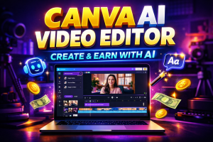 Read more about the article Canva AI Video Editor Review – Complete Beginner Guide to Create & Earn with AI Videos