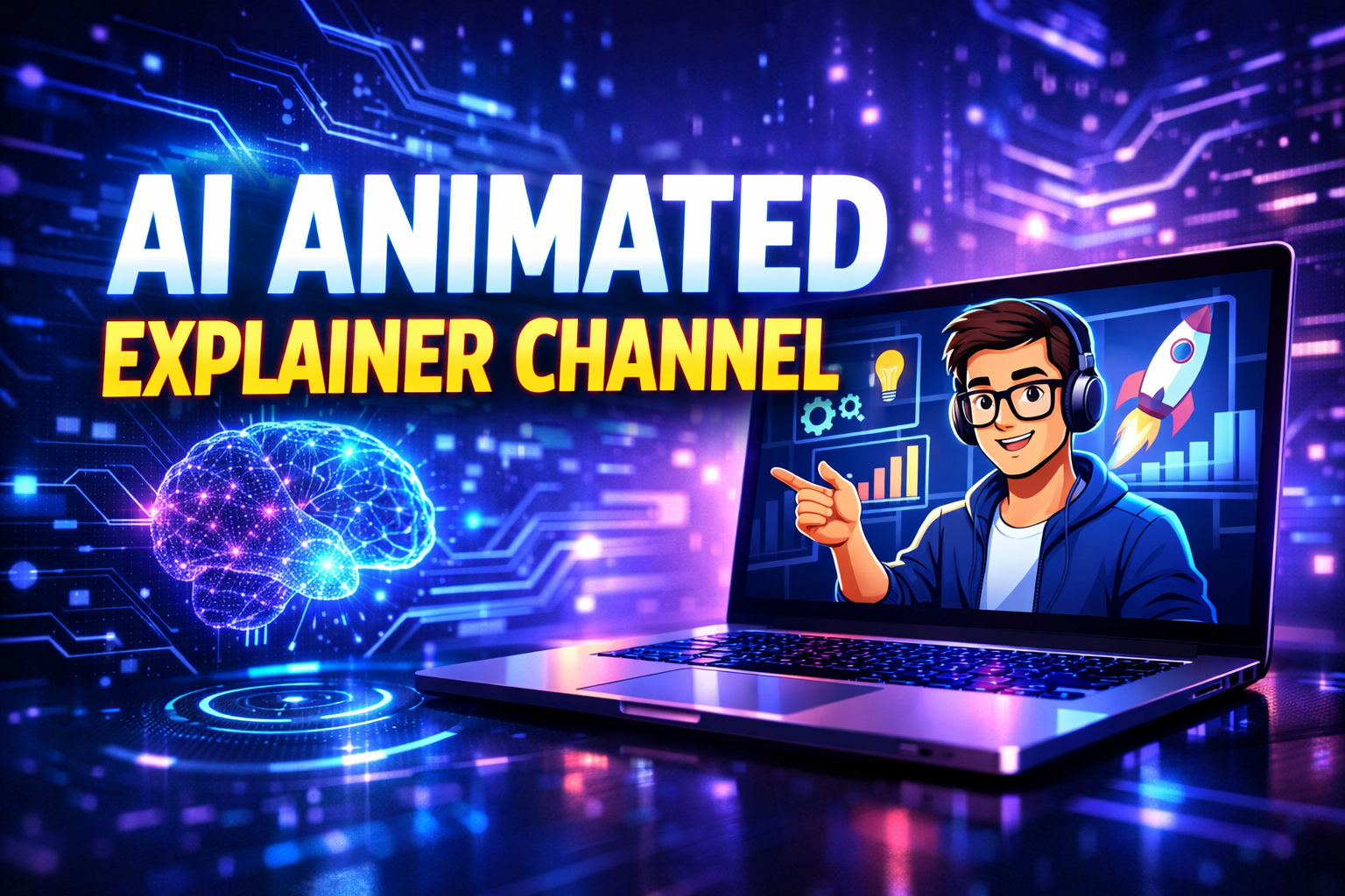 Read more about the article AI Animated Explainer Channel Model – Complete Beginner Guide to Start & Earn