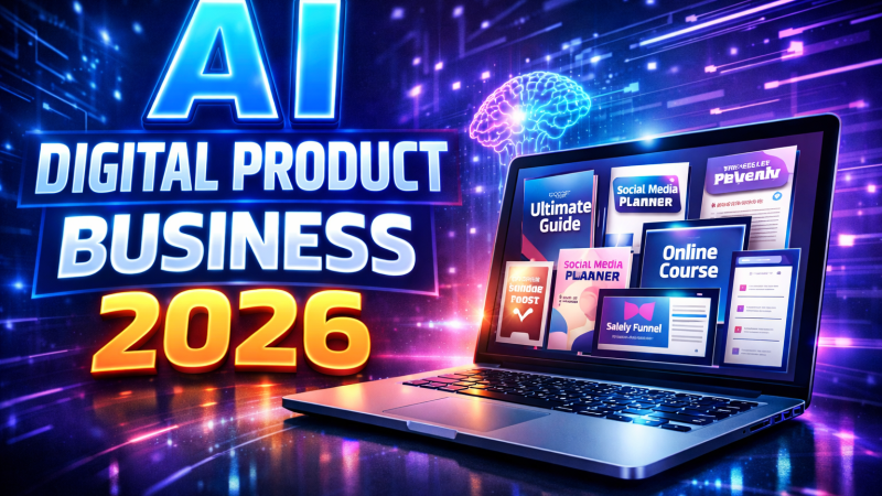 How to start an AI digital product business from scratch in 2026