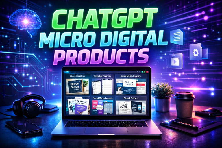 How to use ChatGPT to build and sell micro digital products